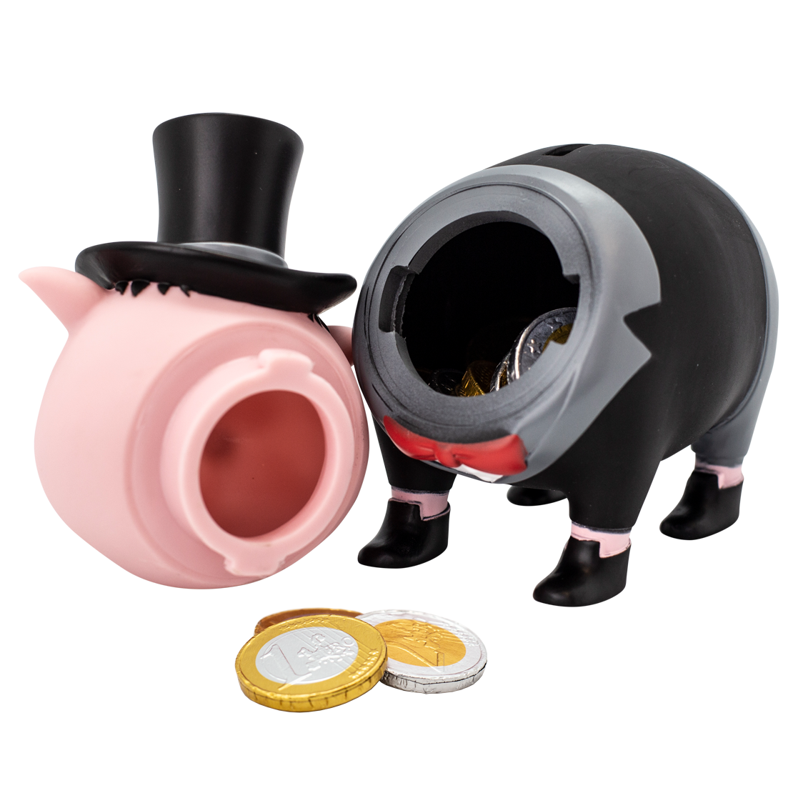 Verheiratetes Schweinepaar