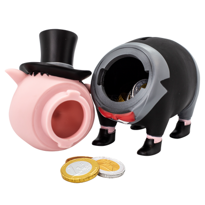 Verheiratetes Schweinepaar