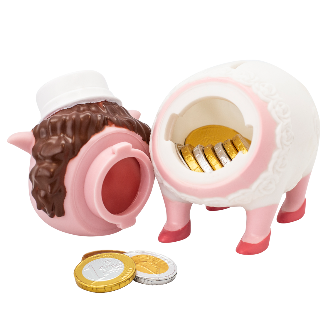 Verheiratetes Schweinepaar
