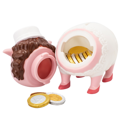 Verheiratetes Schweinepaar