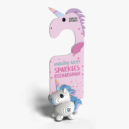 D069 Accroche-porte Licorne Ciel