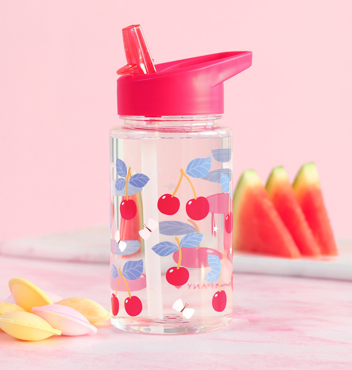 Gourde enfant - Cerises – vue 2 – A Little Lovely Company