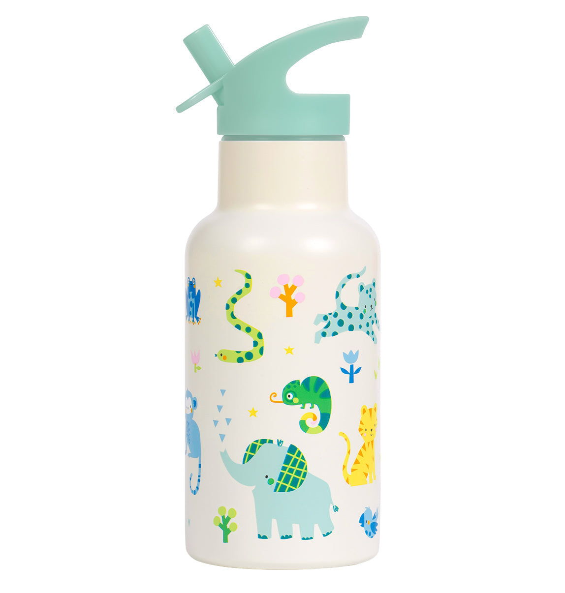 Gourde enfant en inox - Jungle – vue 4 – A Little Lovely Company