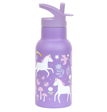 Gourde enfant en inox - Unicorn Dreams – vue 3 – A Little Lovely Company