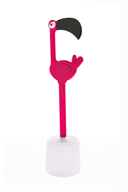 Brosse WC Flamant Rose – vue produit 2