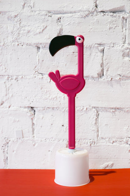 Brosse WC Flamant Rose – vue produit 6