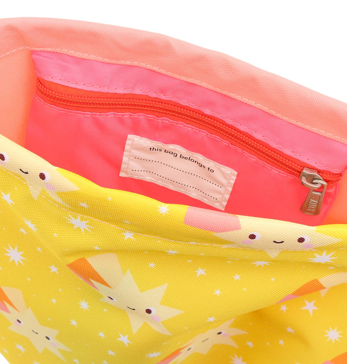 Sac à cordons enfant - Étoile filante – vue 6 – A Little Lovely Company