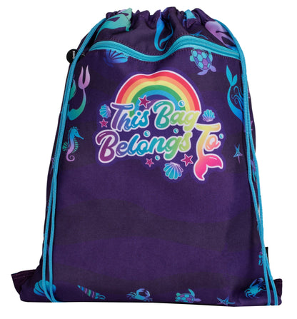 Sac à cordon- violet sirènes