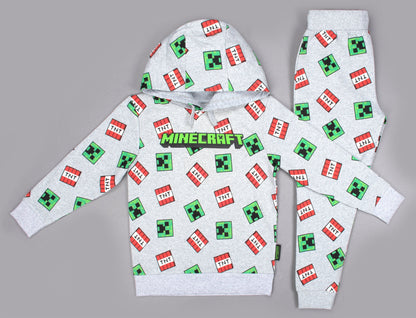 Minecraft Joggers – gris Pattern