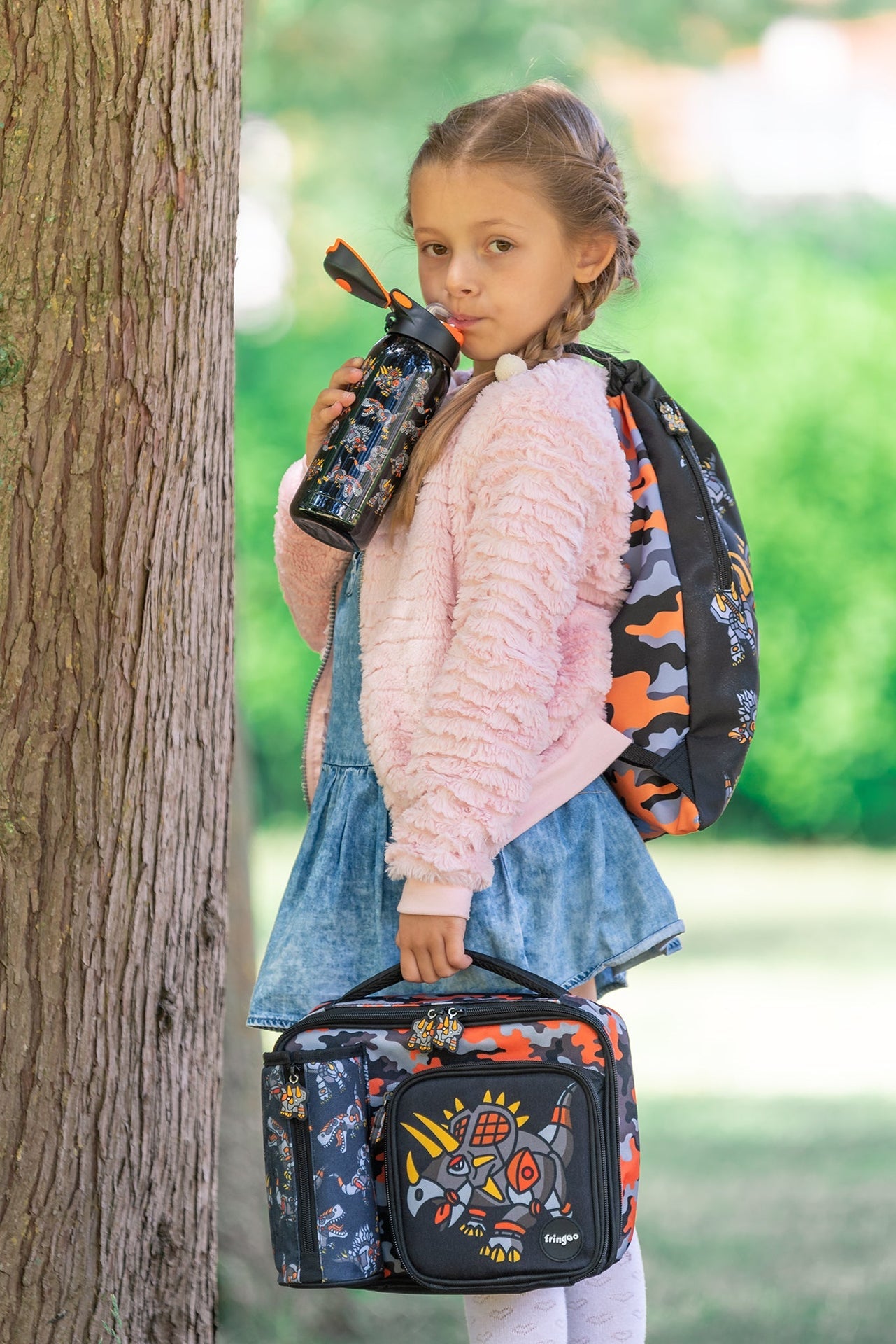 Square Sac repas – dinosaure Robot