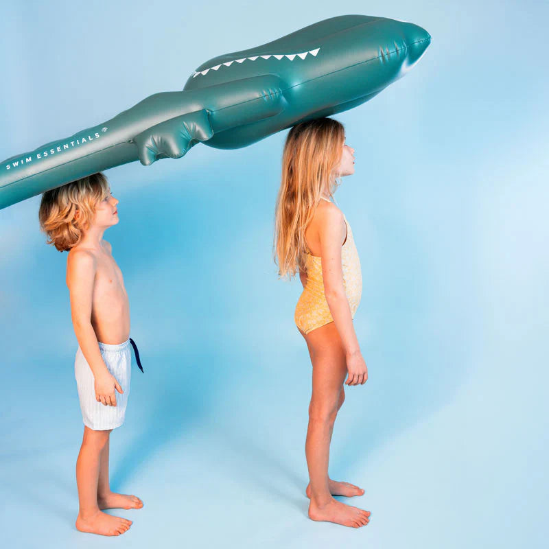 Luxury Crocodile Green Air Mattress 