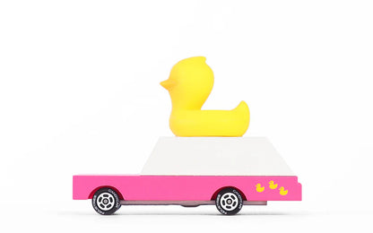 Voiture en Bois Candycar World - Canard Jaune