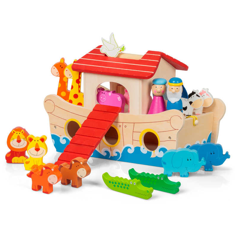 Spielset Arche Noah aus Holz