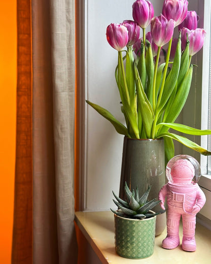 Astronaut Small Pink Snow Globe