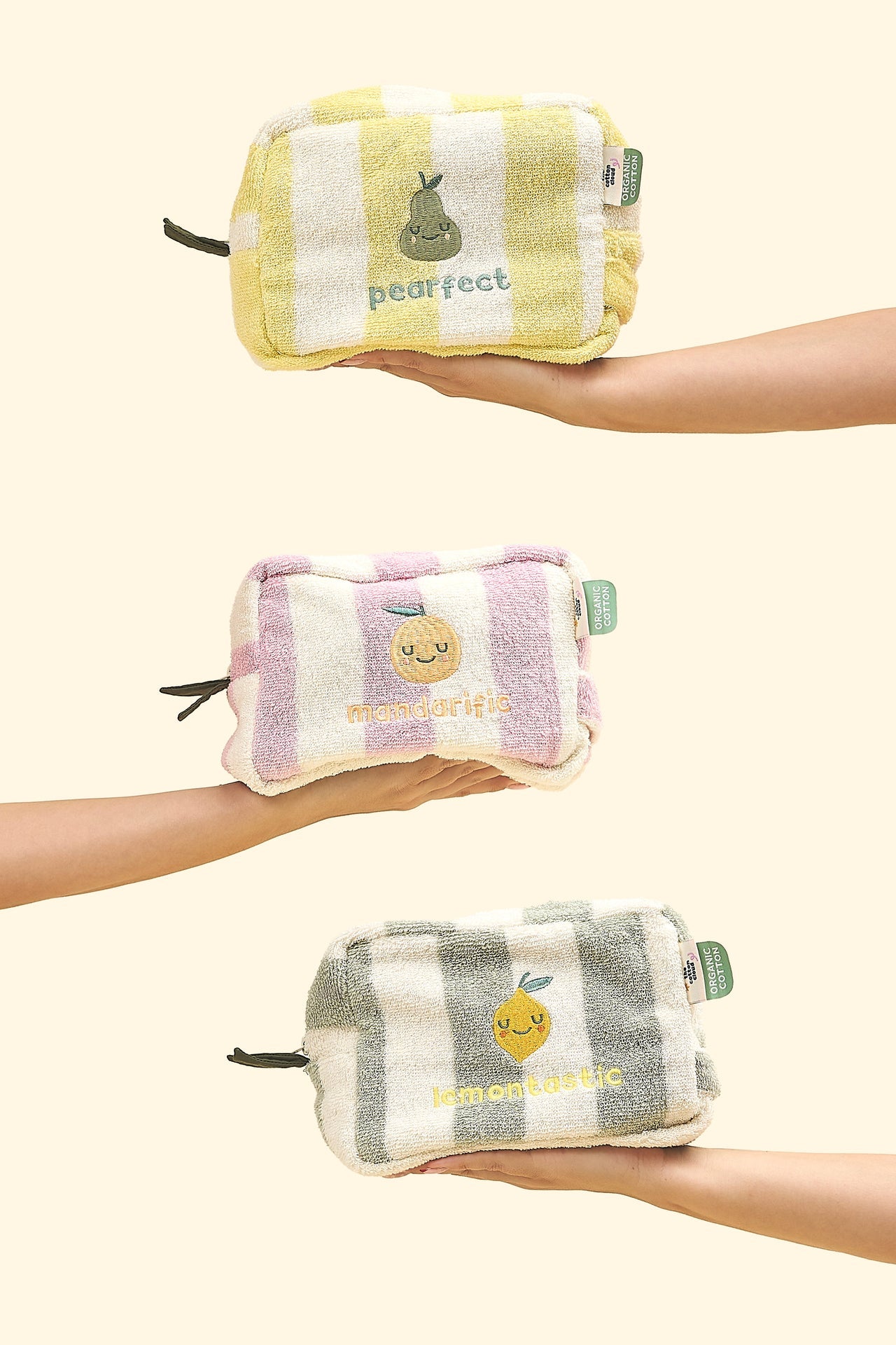 Trousse de toilette en éponge Mandy Mandarin