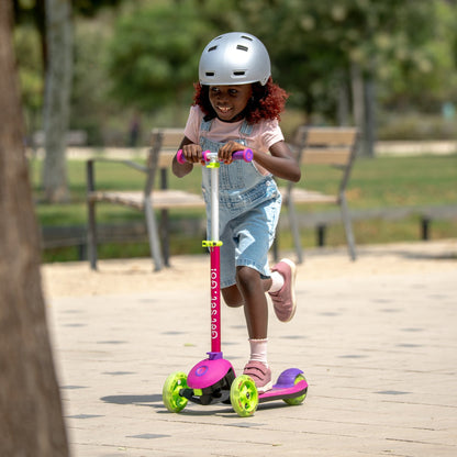 Trunki Trottinette pliante à 3 roues - Petite 2-5 ans (Rose)