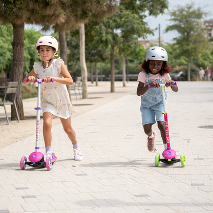 Trunki Trottinette pliante à 3 roues - Petite 2-5 ans (Rose)