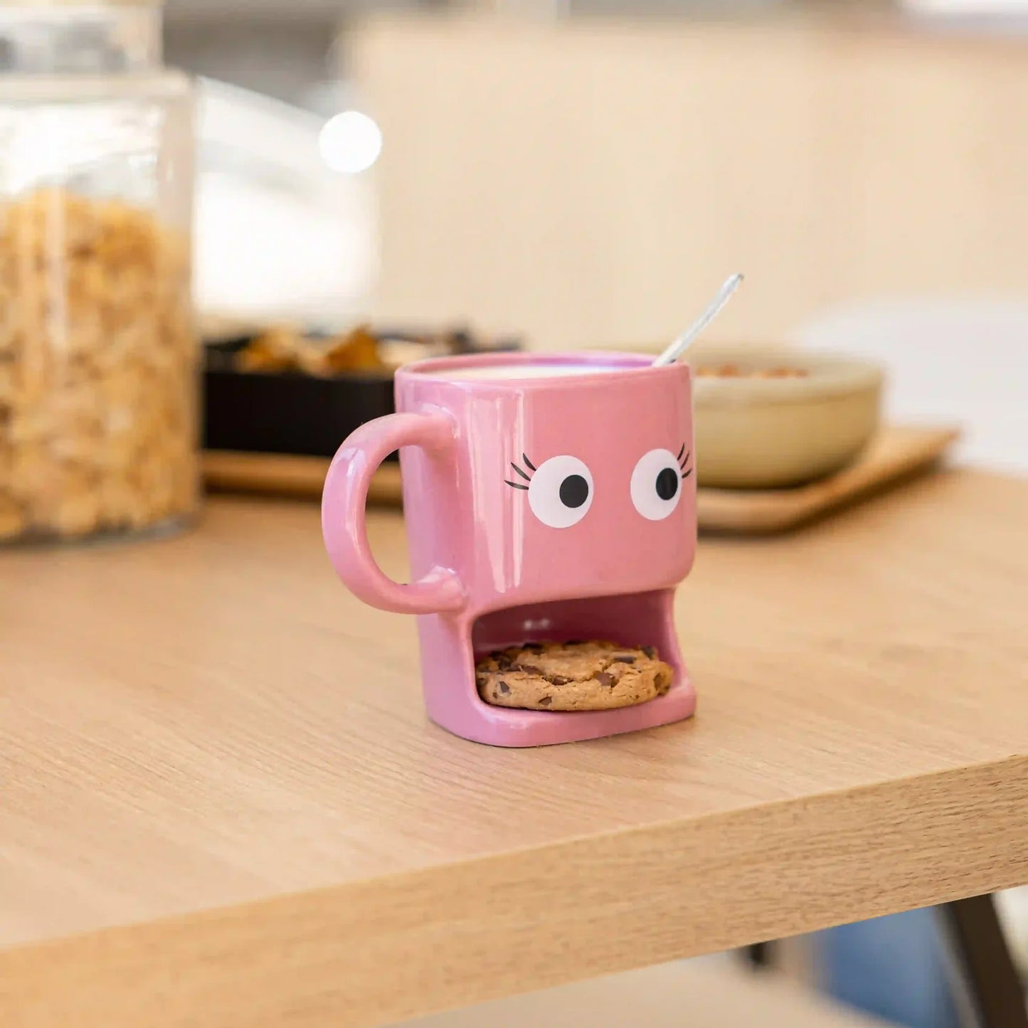 Tasse pour Biscuits Rose – Fisura – vue 3