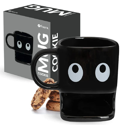Tasse pour Biscuits Noire – Fisura