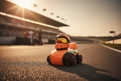Canard à roulettes Formule 1 - Orange