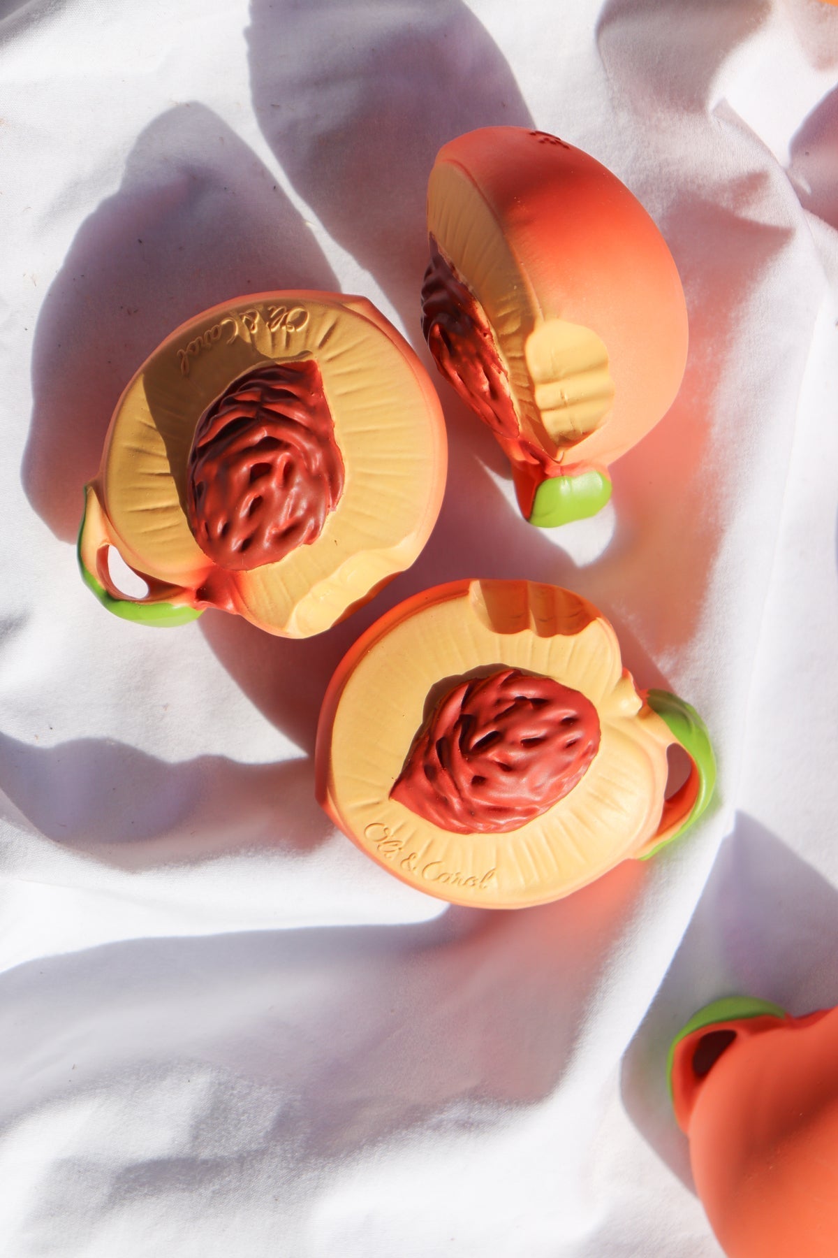Palm la Pêche – Jouet de dentition bébé – vue produit 5