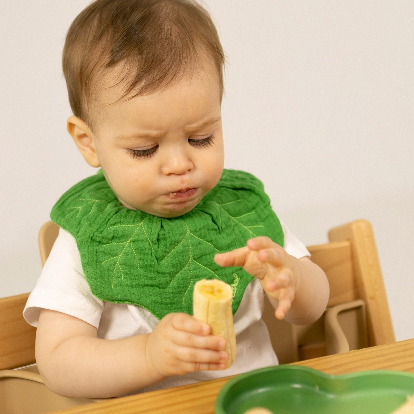 Kendall le Chou kale – Bavoir bébé – vue produit 4