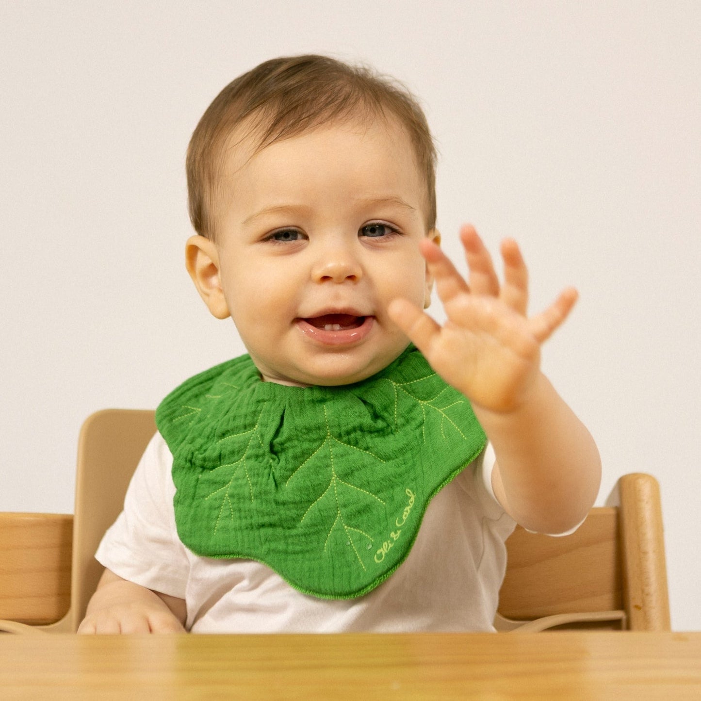 Kendall le Chou kale – Bavoir bébé – vue produit 5