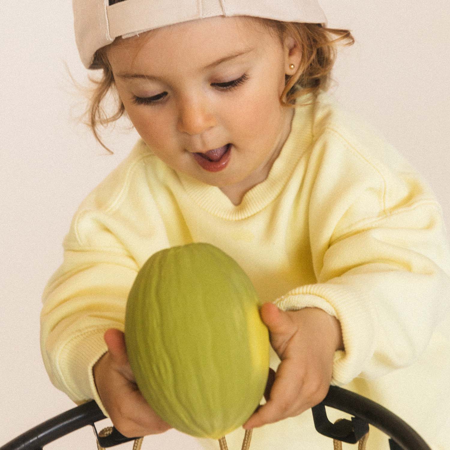 Melon – Balle sensorielle bébé – vue produit 2