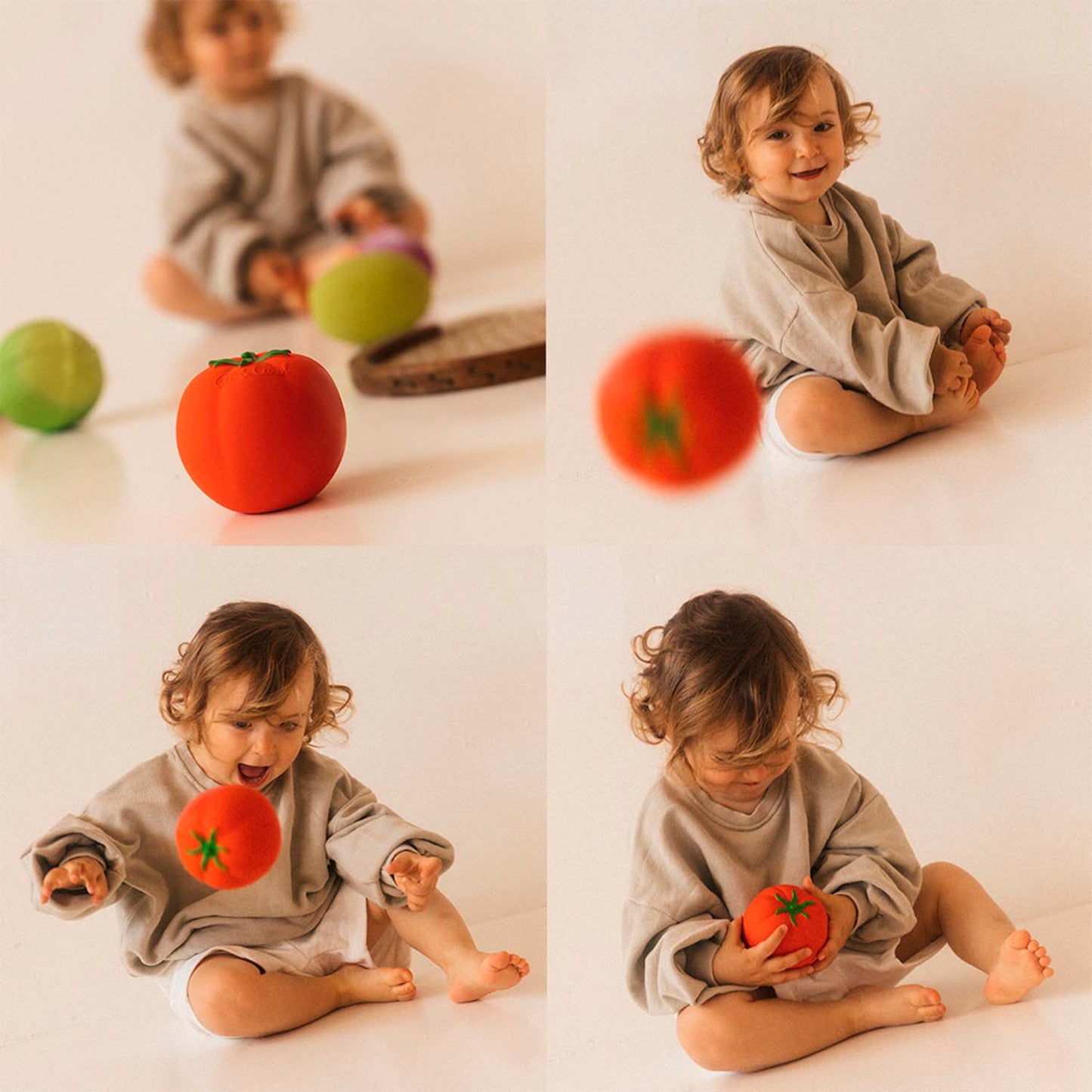 Tomate – Balle sensorielle bébé – vue produit 2