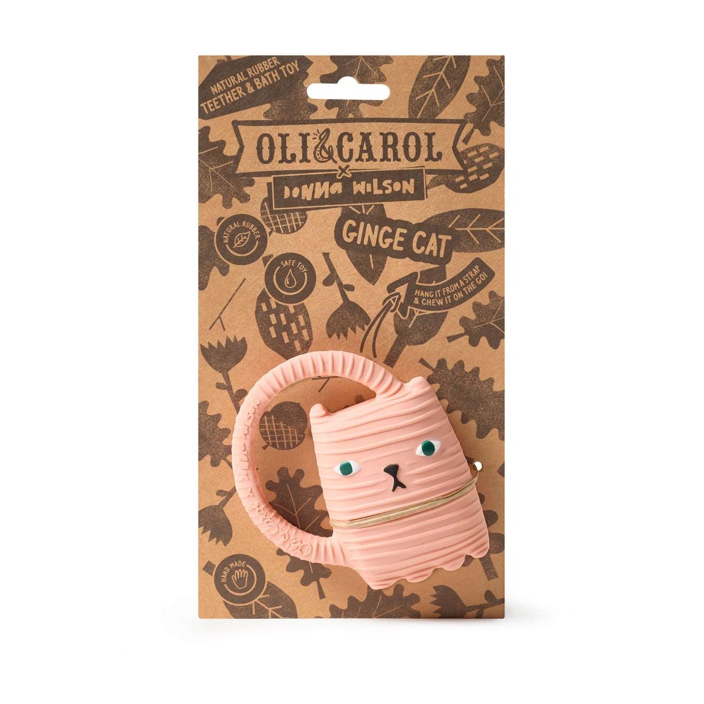 Ginge le Chat – Jouet de dentition bébé – vue produit 3