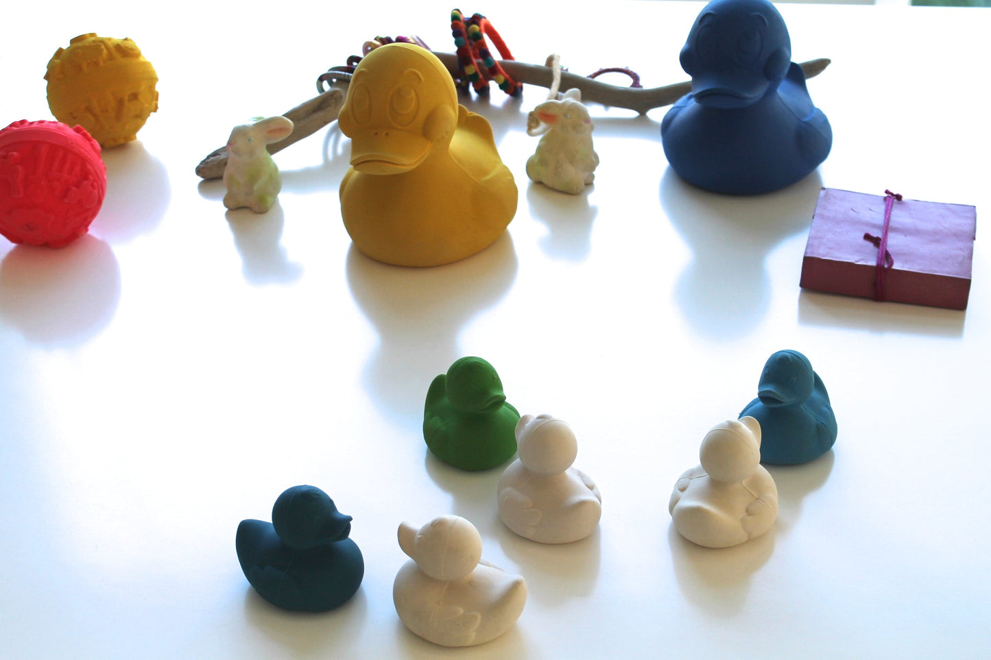Elvis le Canard Vert – Jouet de bain et dentition bébé – vue produit 29