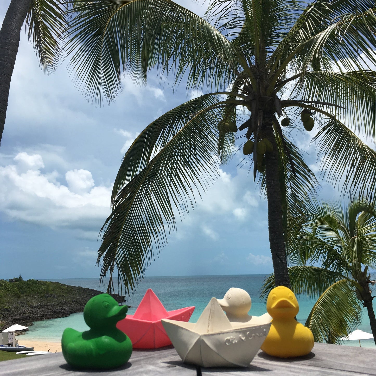 Elvis le Canard Vert – Jouet de bain et dentition bébé – vue produit 12