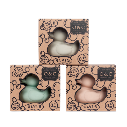 Elvis le Canard Gris – Jouet de bain et dentition bébé – vue produit 10