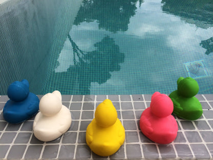 Elvis le Canard Rose – Jouet de bain et dentition bébé – vue produit 14