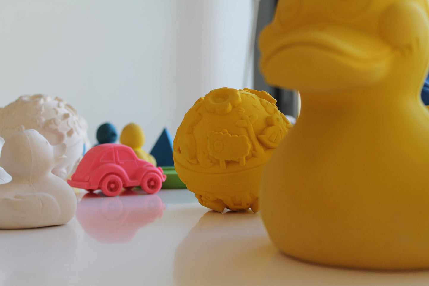 Elvis le Canard Blanc – Jouet de bain et dentition bébé – vue produit 40