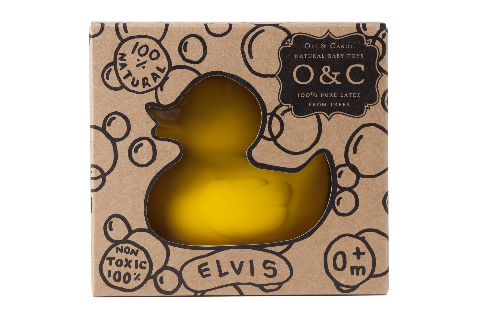Elvis le Canard Jaune – Jouet de bain et dentition bébé – vue produit 19