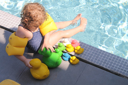 Elvis le Canard Jaune – Jouet de bain et dentition bébé – vue produit 37
