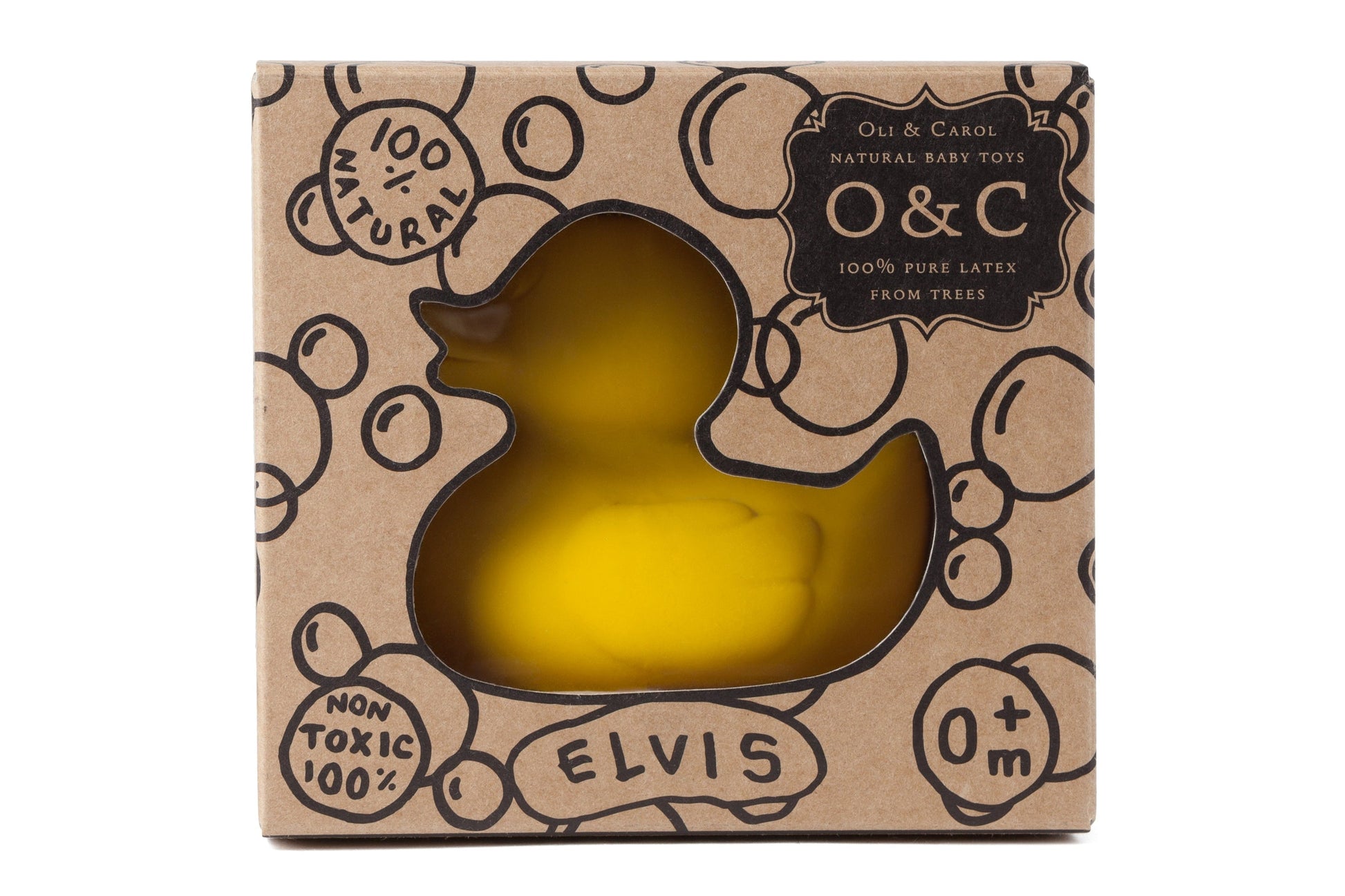 Elvis le Canard Jaune – Jouet de bain et dentition bébé – vue produit 4