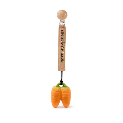 Cathy la Carotte – Mini doudou de dentition bébé – vue produit 5