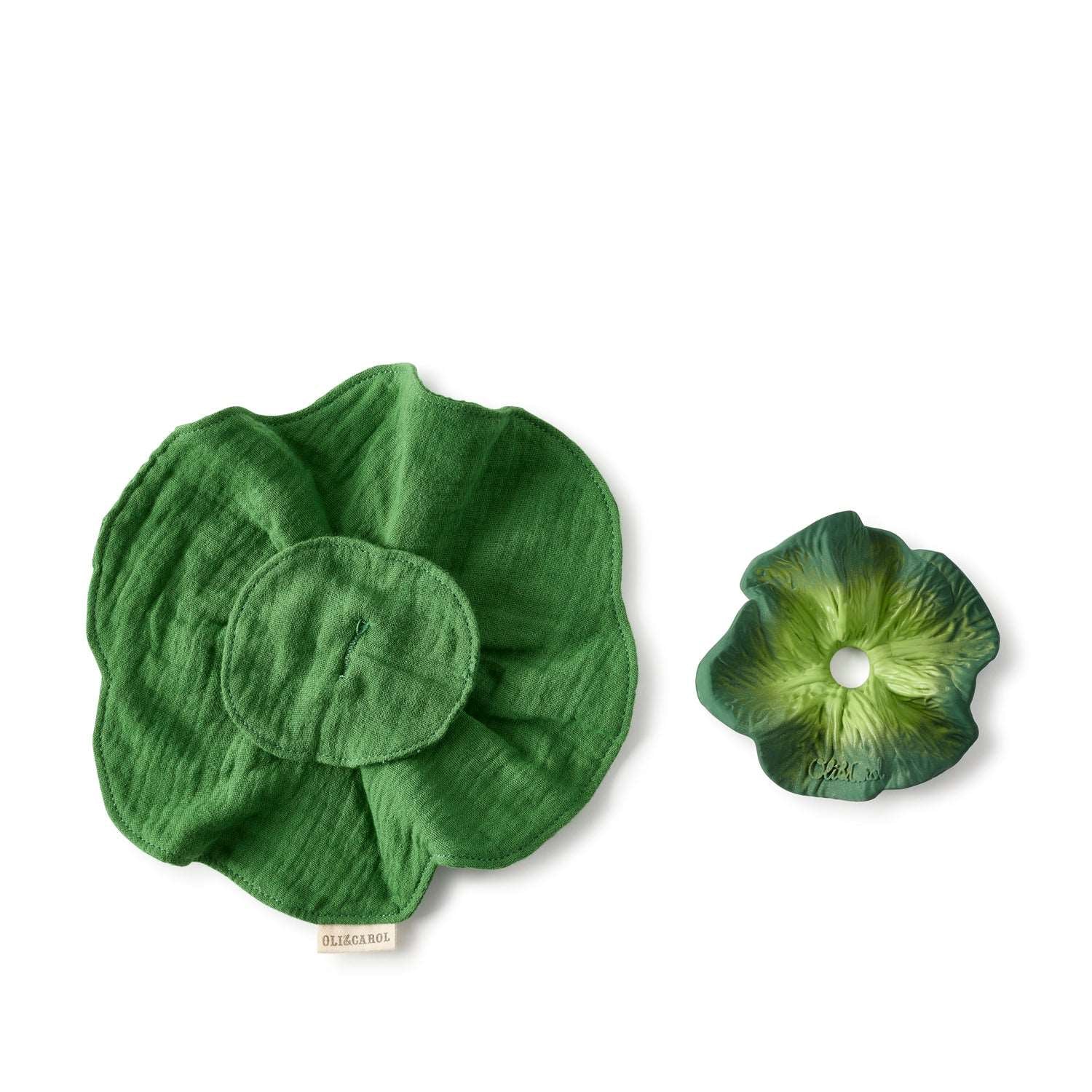 Kendall le Chou kale – Mini doudou de dentition bébé – vue produit 4