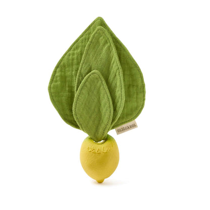 Lou le Citron – Mini doudou de dentition bébé