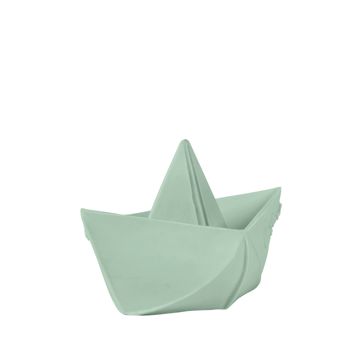 Bateau Origami Menthe – Jouet de bain et dentition bébé – vue produit 3