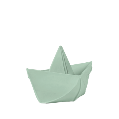 Bateau Origami Menthe – Jouet de bain et dentition bébé – vue produit 3
