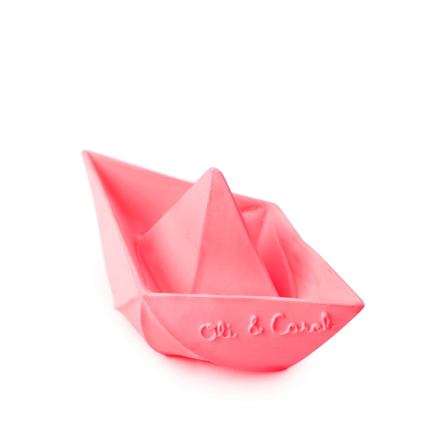 Bateau Origami Rose – Jouet de bain et dentition bébé – vue produit 4