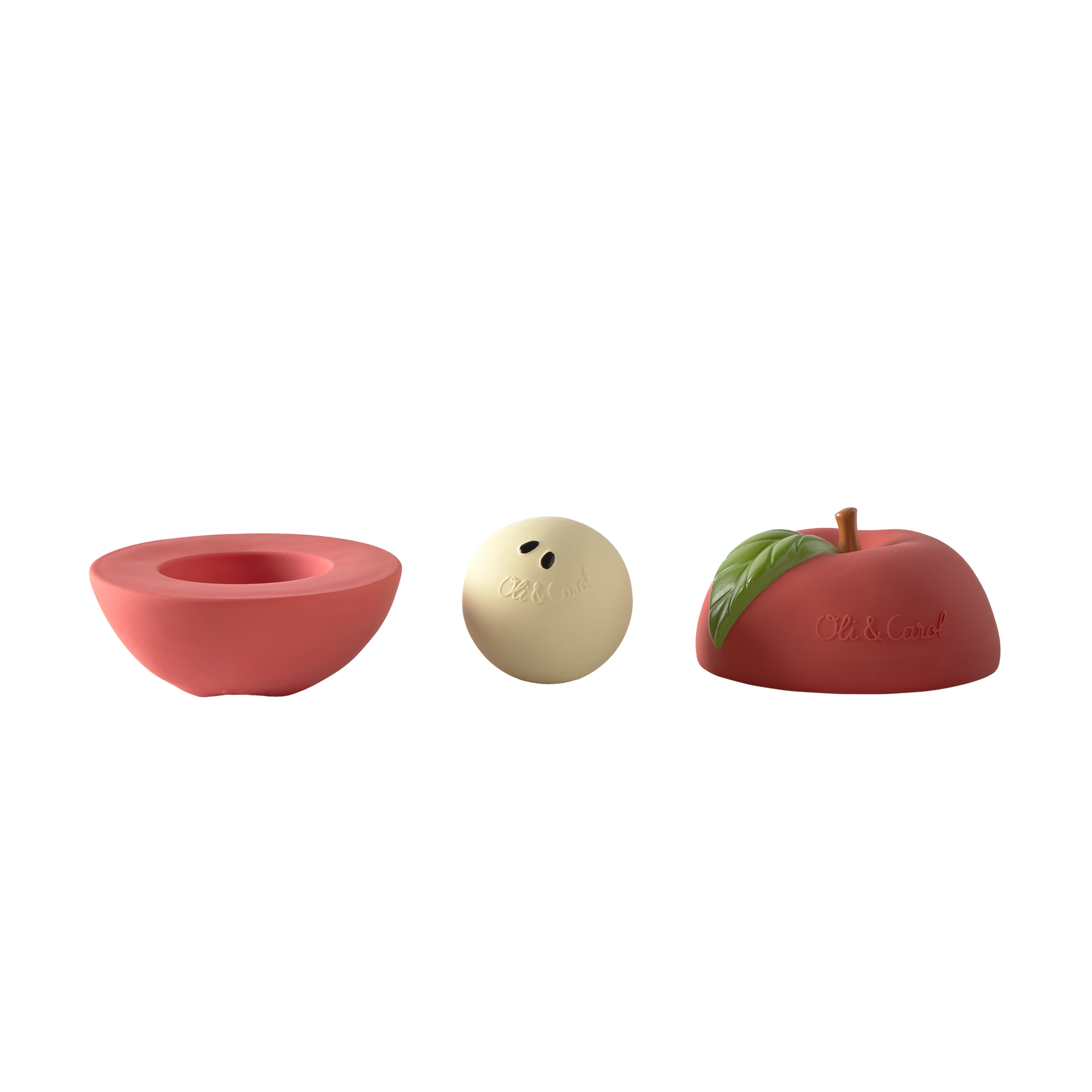 Pomme – Jouet à empiler et balle hochet – vue produit 3