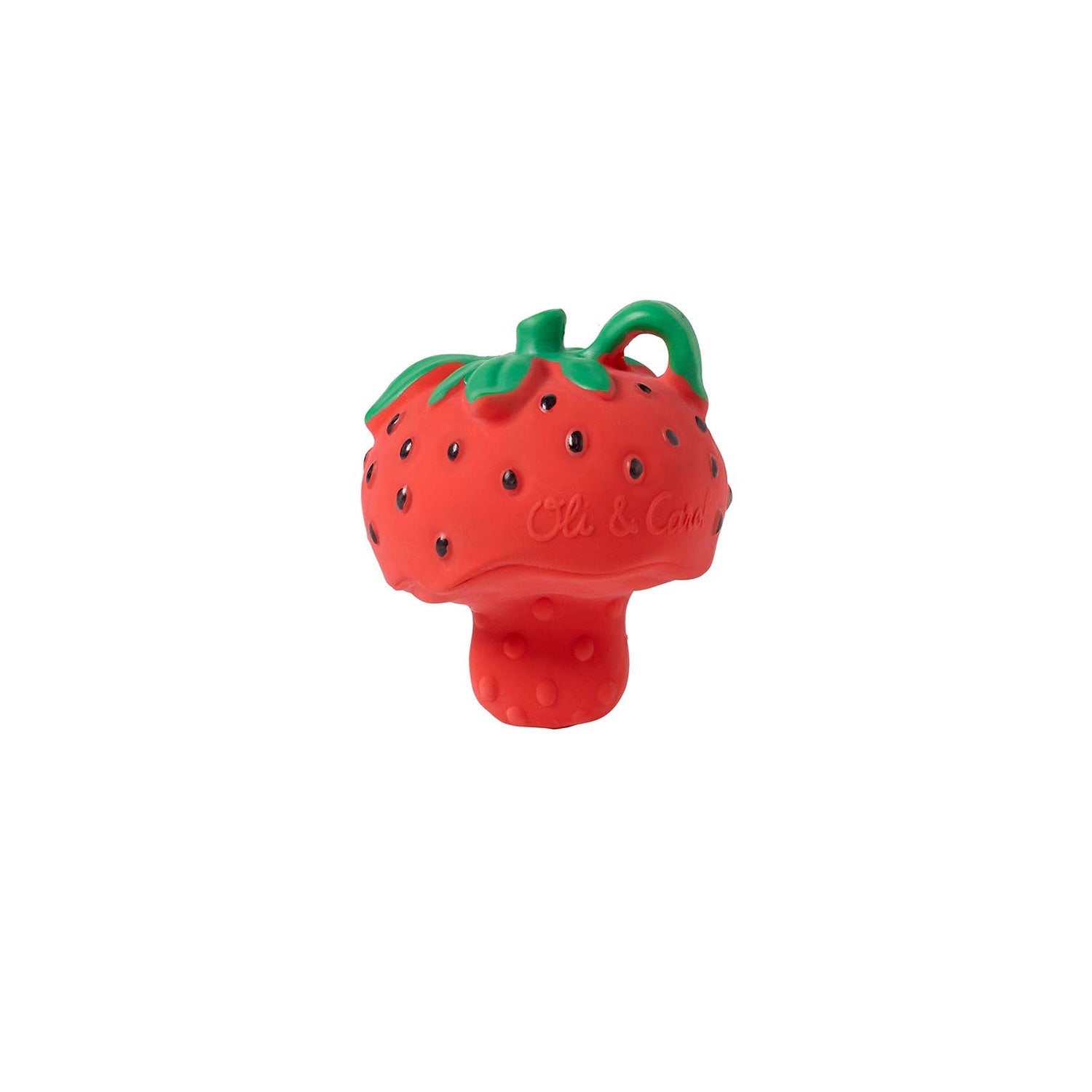 Sweetie la Fraise – Mini jouet de dentition bébé – vue produit 3