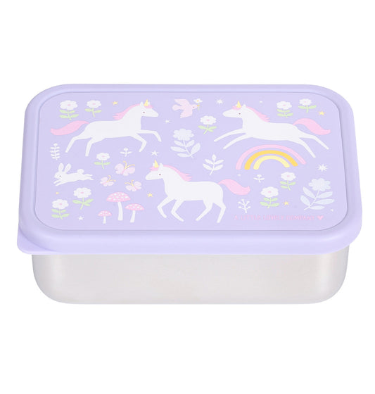 Boîte à déjeuner en inox - Unicorn Dreams – A Little Lovely Company
