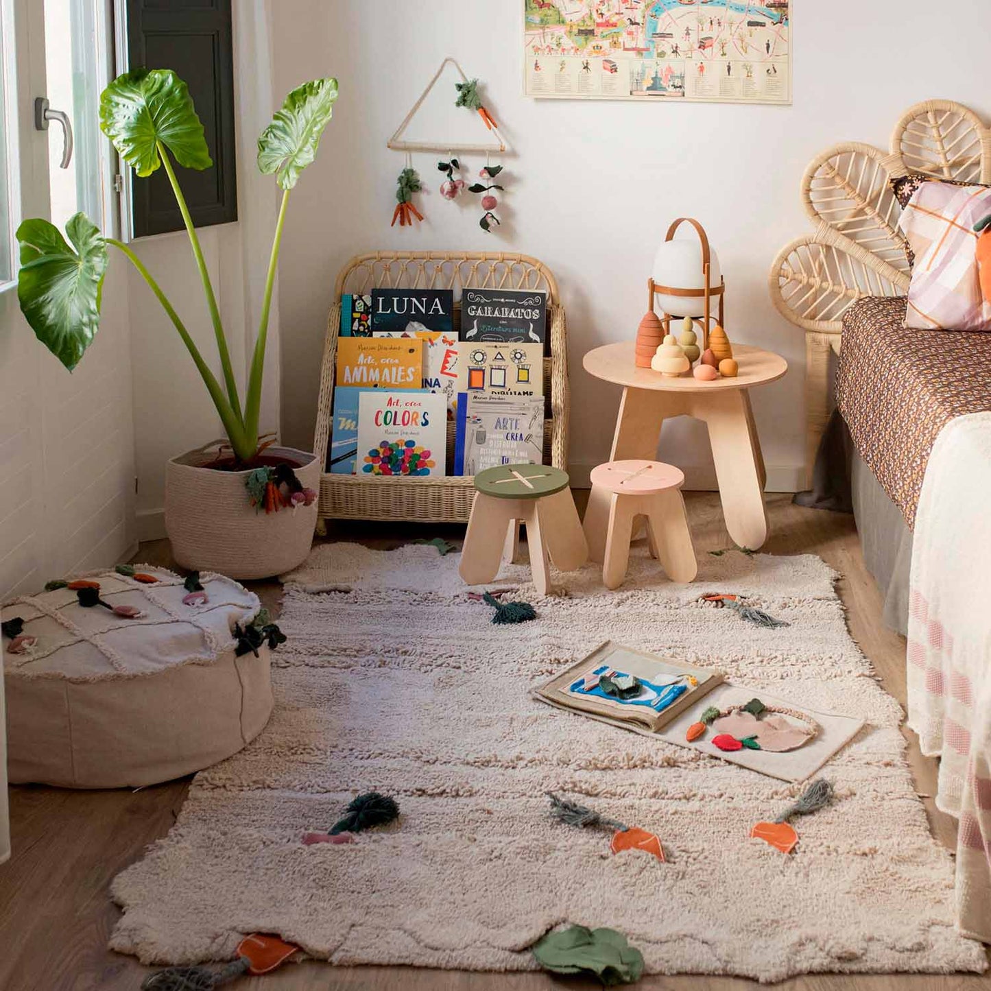 Livre textile « Cool Kids Eat Healthy » – Oli&Carol x Lorena Canals – vue produit 5