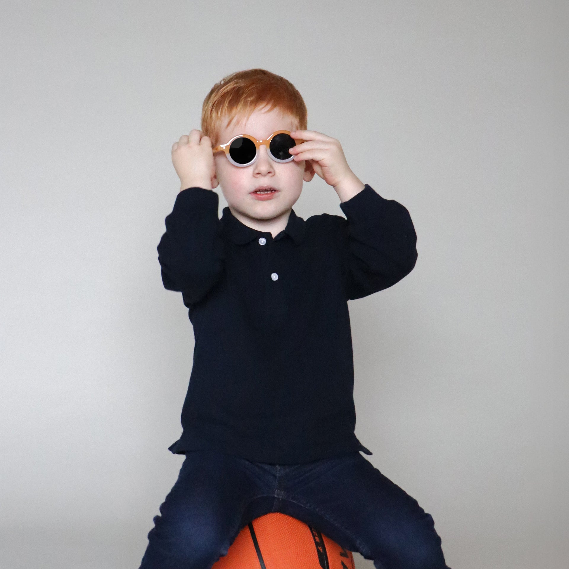 Lunettes de soleil bébé Hop'Pop – Bicolore Transparent – CAT 4