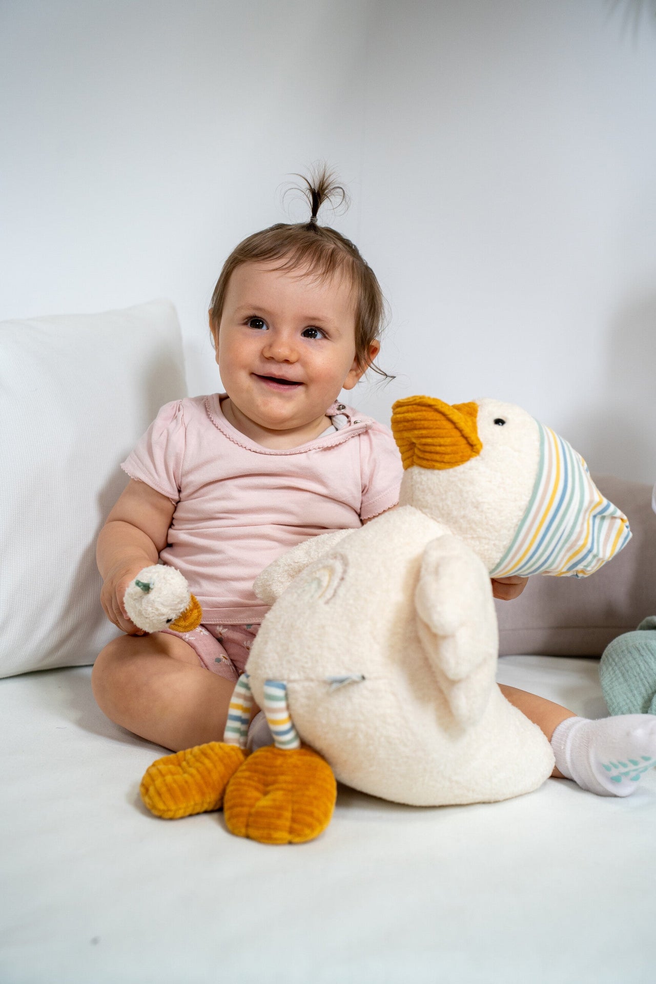 Mini-peluche câline Canard Edda